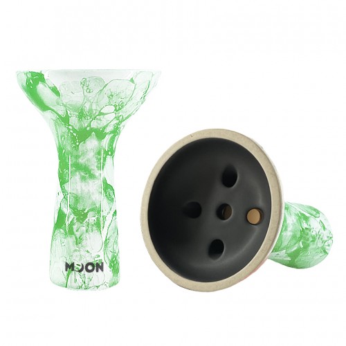 Hookah Bowl Moon Killer 2.0 White (Green)