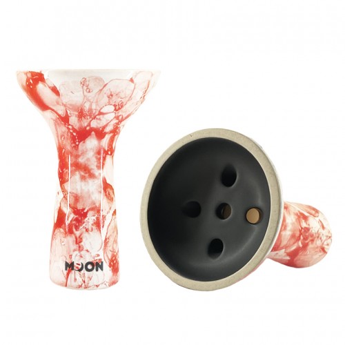 Hookah Bowl Moon Killer 2.0 White (Red)