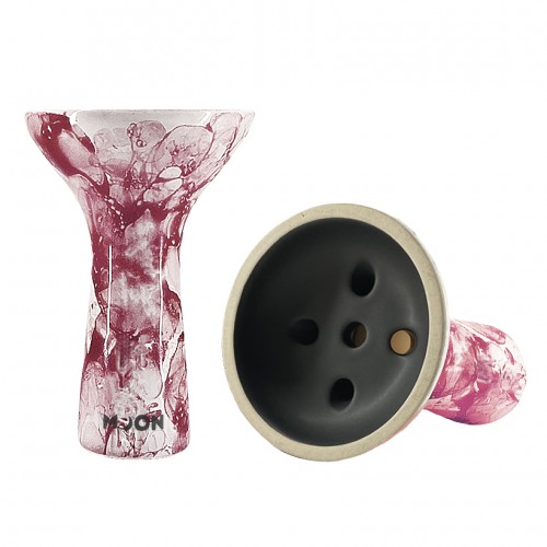 Moon Killer 2.0 White Shisha Bowl (Violet)