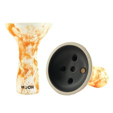 Чаша для кальяна Moon Killer 2.0 White (Orange)