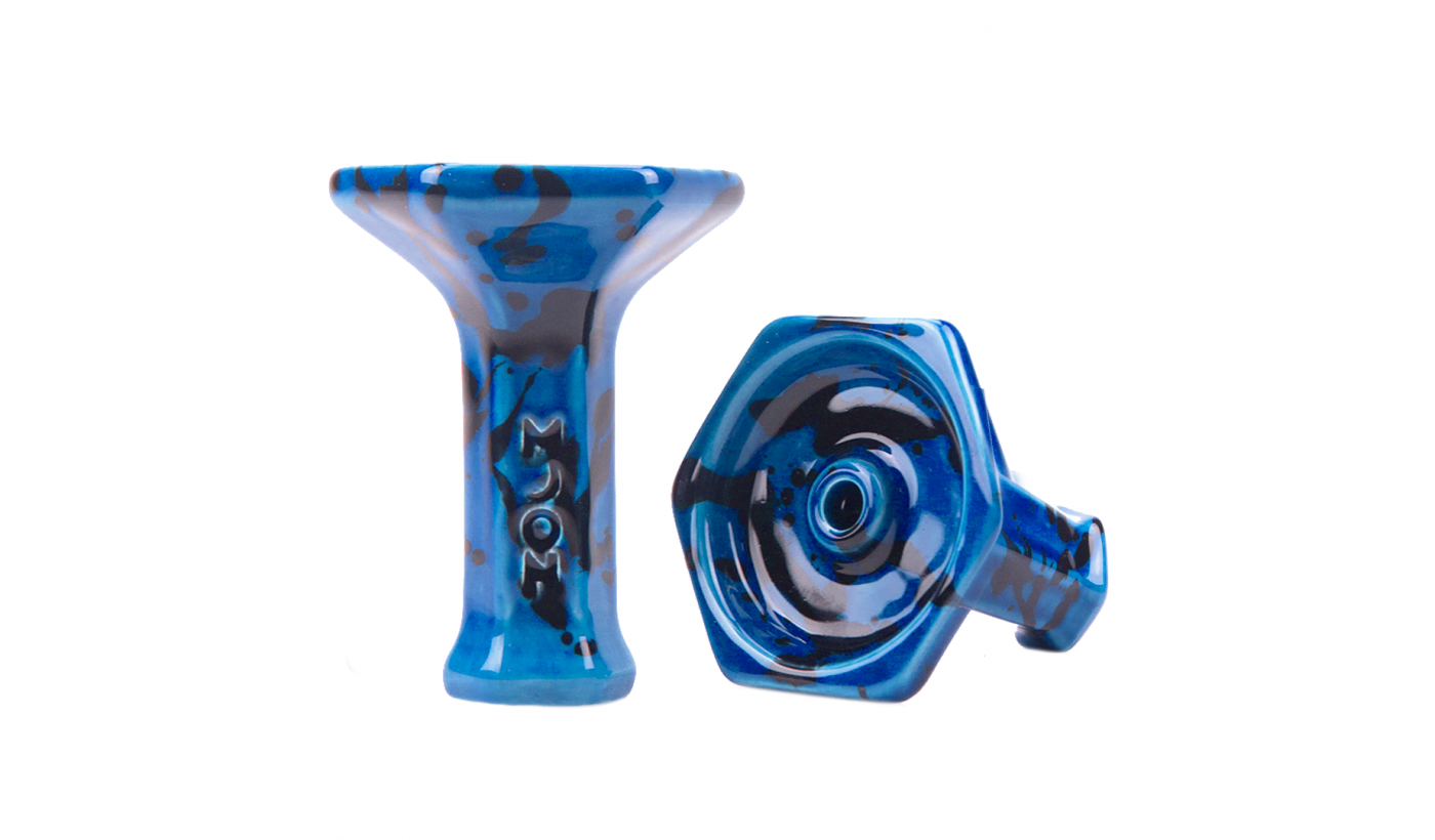 Hookah Bowl Moon Grand Phunnel Star (Blue)