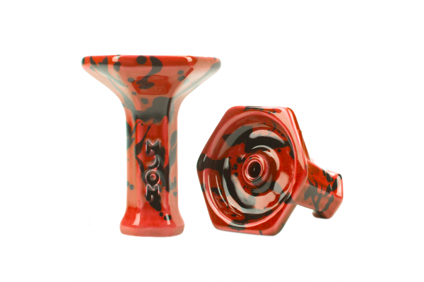 Moon Grand Phunnel Star Shisha Bowl (Orange)