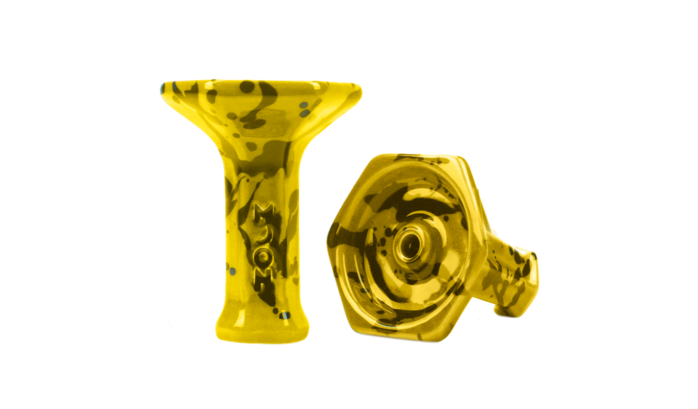 Hookah Bowl Moon Grand Phunnel Star (Yellow)