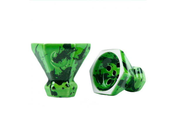 Hookah Bowl Moon Grand Star (Green)