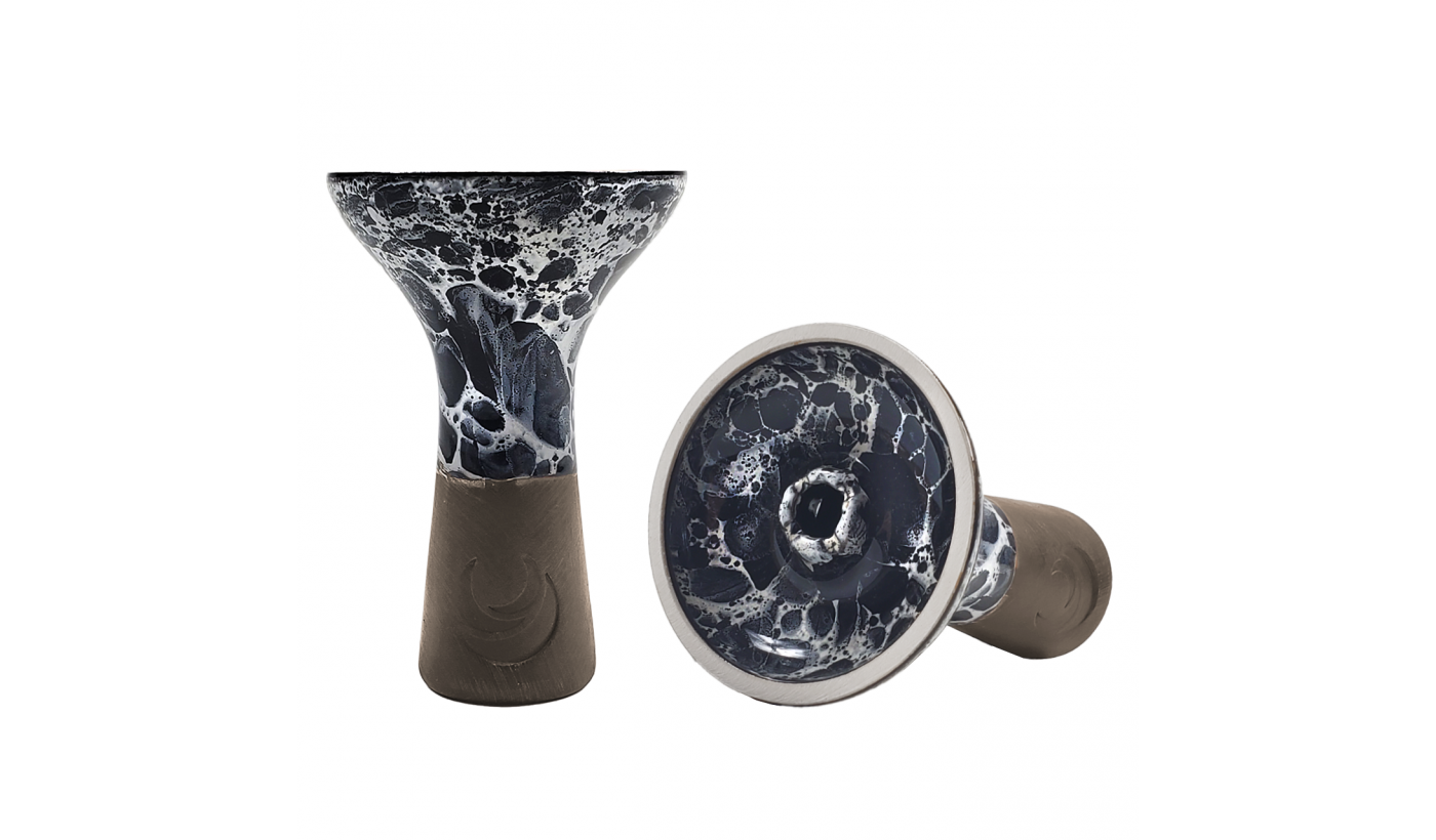Bol à chicha Moon Phunnel (Marbré Noir)