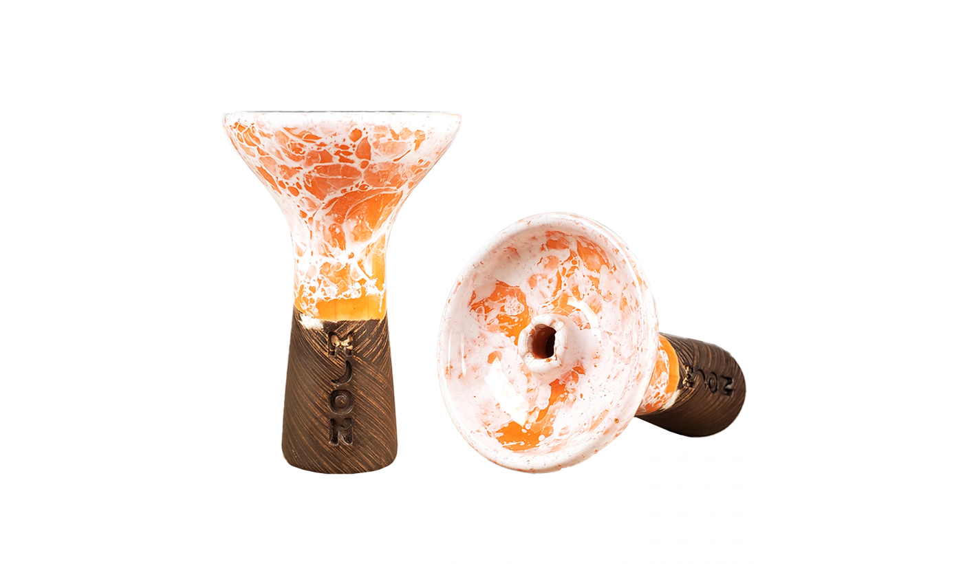Чаша для кальяна Moon Phunnel (Marble Orange)