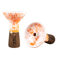 Чаша для кальяна Moon Phunnel (Marble Orange)