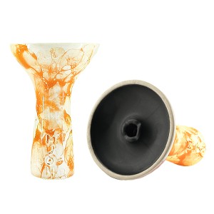 Чаша для кальяна Moon Phunnel 2.0 White (Orange) Чаша для кальяна Moon Phunnel 2.0 White (Orange)
