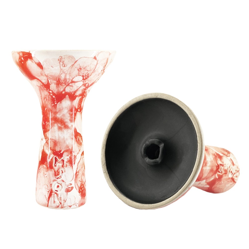 Чаша для кальяна Moon Phunnel 2.0 White (Red)