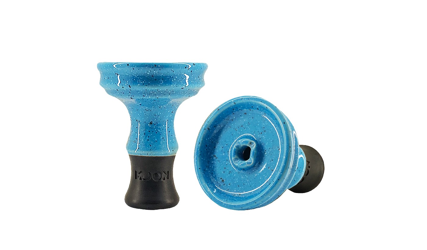 Moon Phunnel Kitty Hookah Bowl (Paloma Blue)