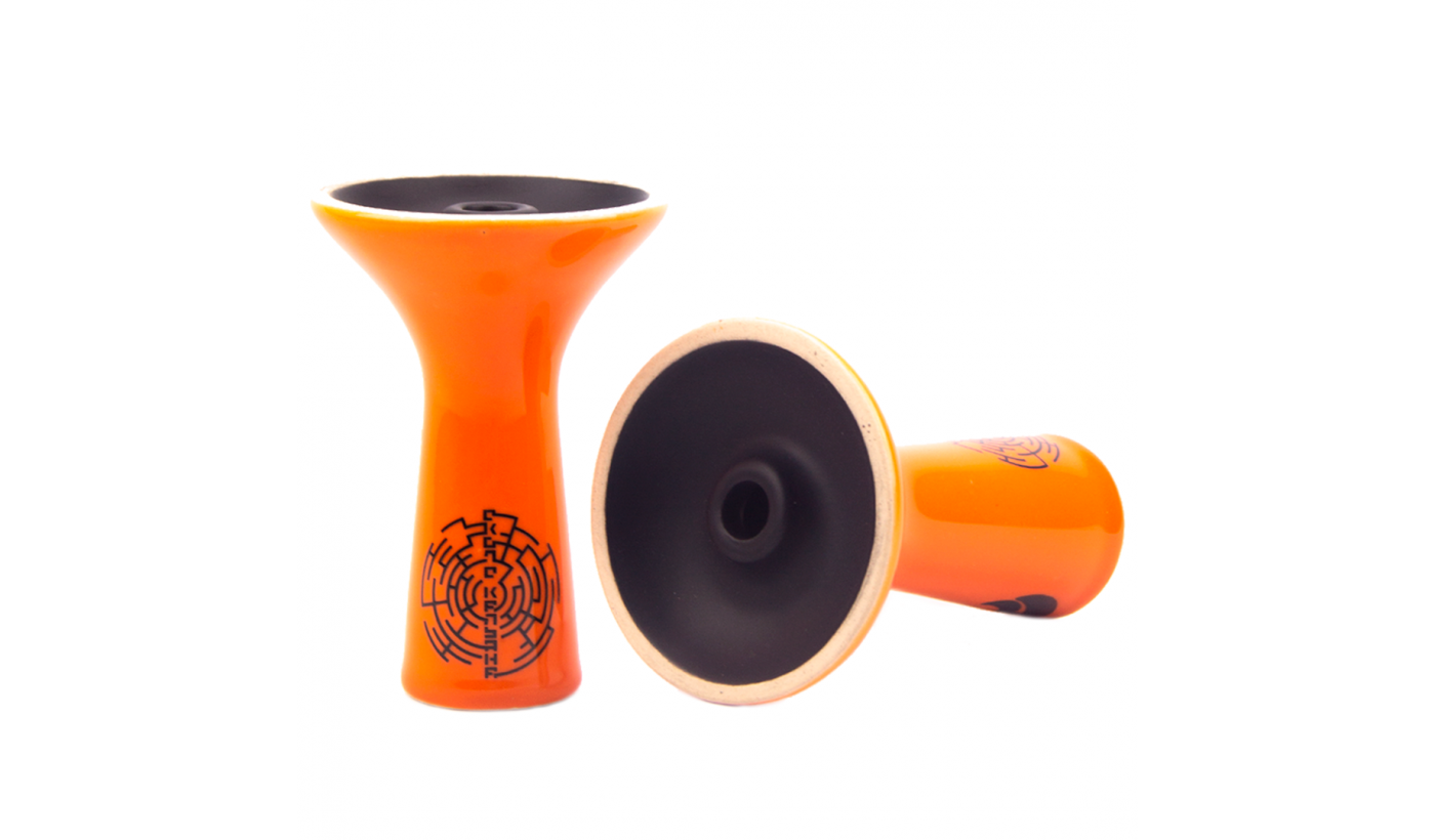 Чаша для кальяна Moon Simple Dimple (Orange)