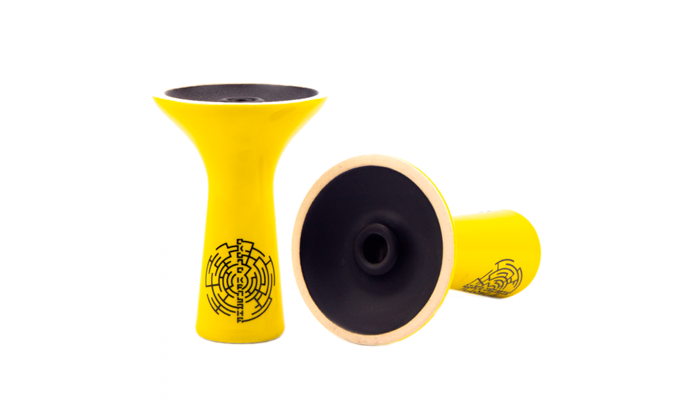 Hookah bowl Moon Simple Dimple (Yellow)