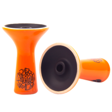 Чаша для кальяна Moon Simple Dimple (Orange)