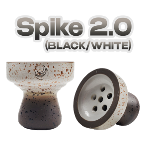 Чаша для кальяна Moon SPIKE 2.0 (Black white)