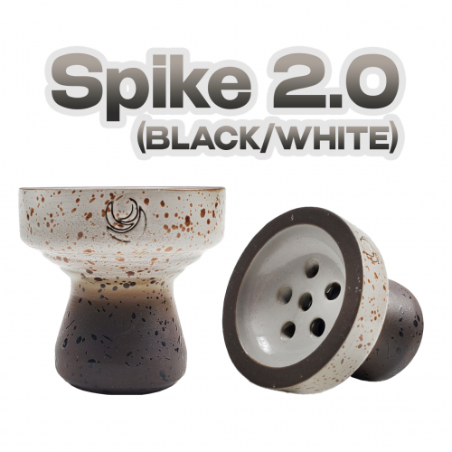 Moon SPIKE 2.0 Hookah Bowl (Black white)