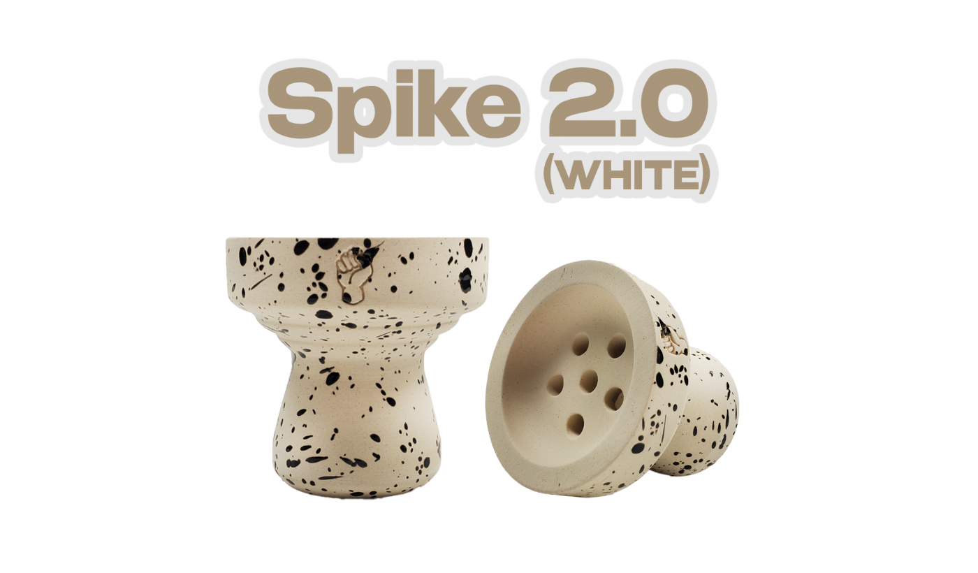 Moon SPIKE 2.0 Hookah Bowl (White)