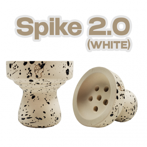 Moon SPIKE 2.0 Hookah Bowl (White)