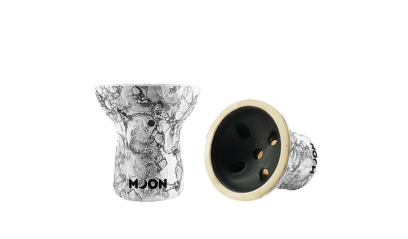 Moon Turkish Shisha Bowl 2.0 White (Gray)