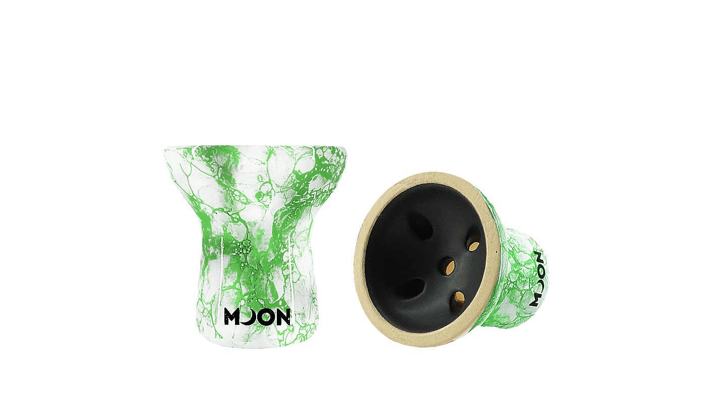 Чаша для кальяна Moon Turkish 2.0 White (Green)