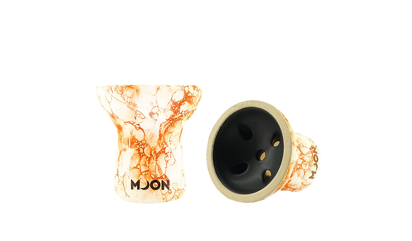 Чаша для кальяна Moon Turkish 2.0 White (Orange)