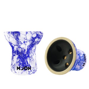 Чаша для кальяна Moon Turkish 2.0 White (Dark Blue)
