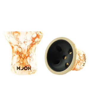 Чаша для кальяна Moon Turkish 2.0 White (Orange)
