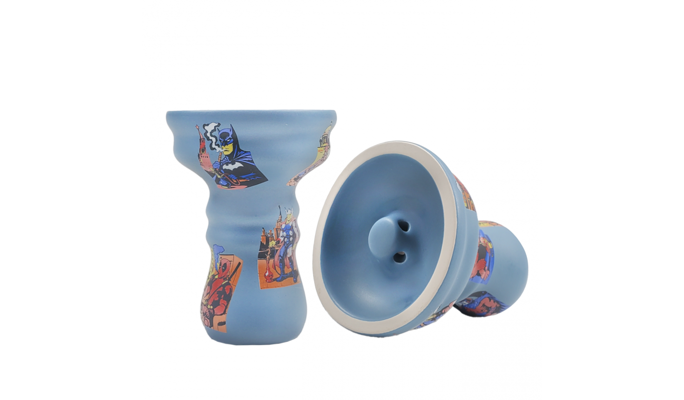 Moon Vortex Comics (Gray) Shisha-Schale