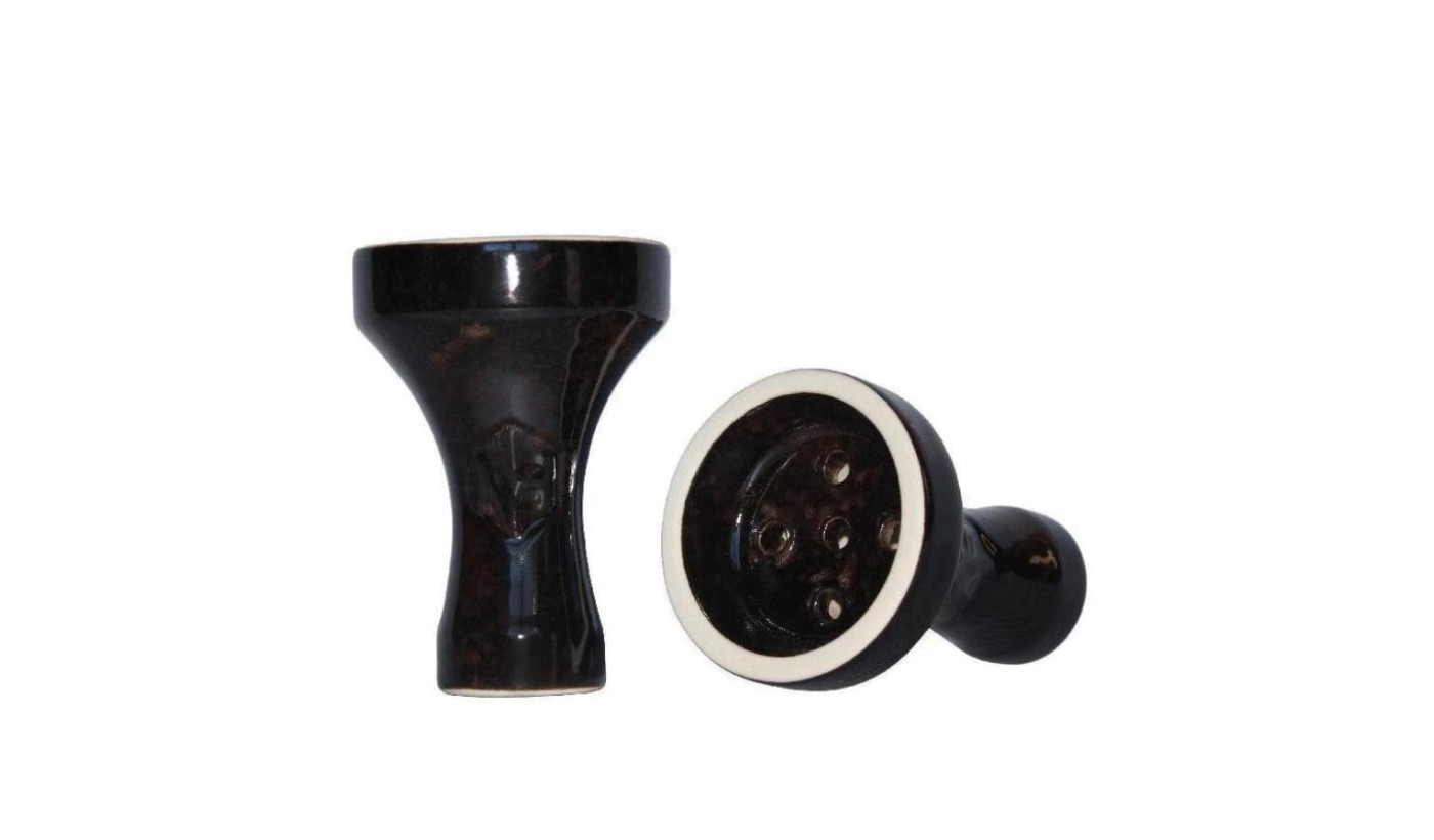 Hookah Bowl NJN Hookah Kill Glaze Black (Glaze)