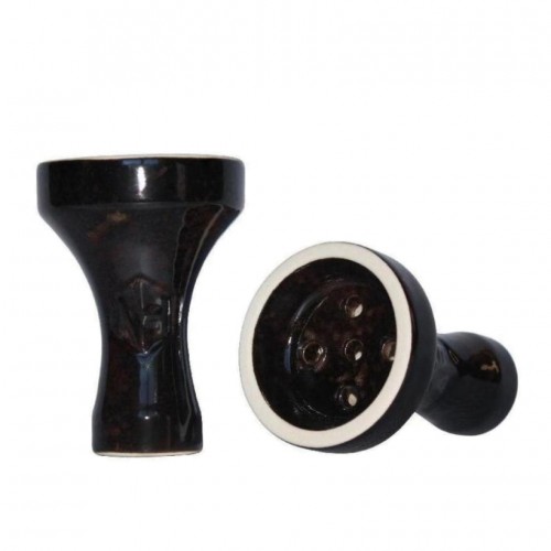 NJN Hookah Kill Glaze Schwarz Shisha Schüssel (Glasur)