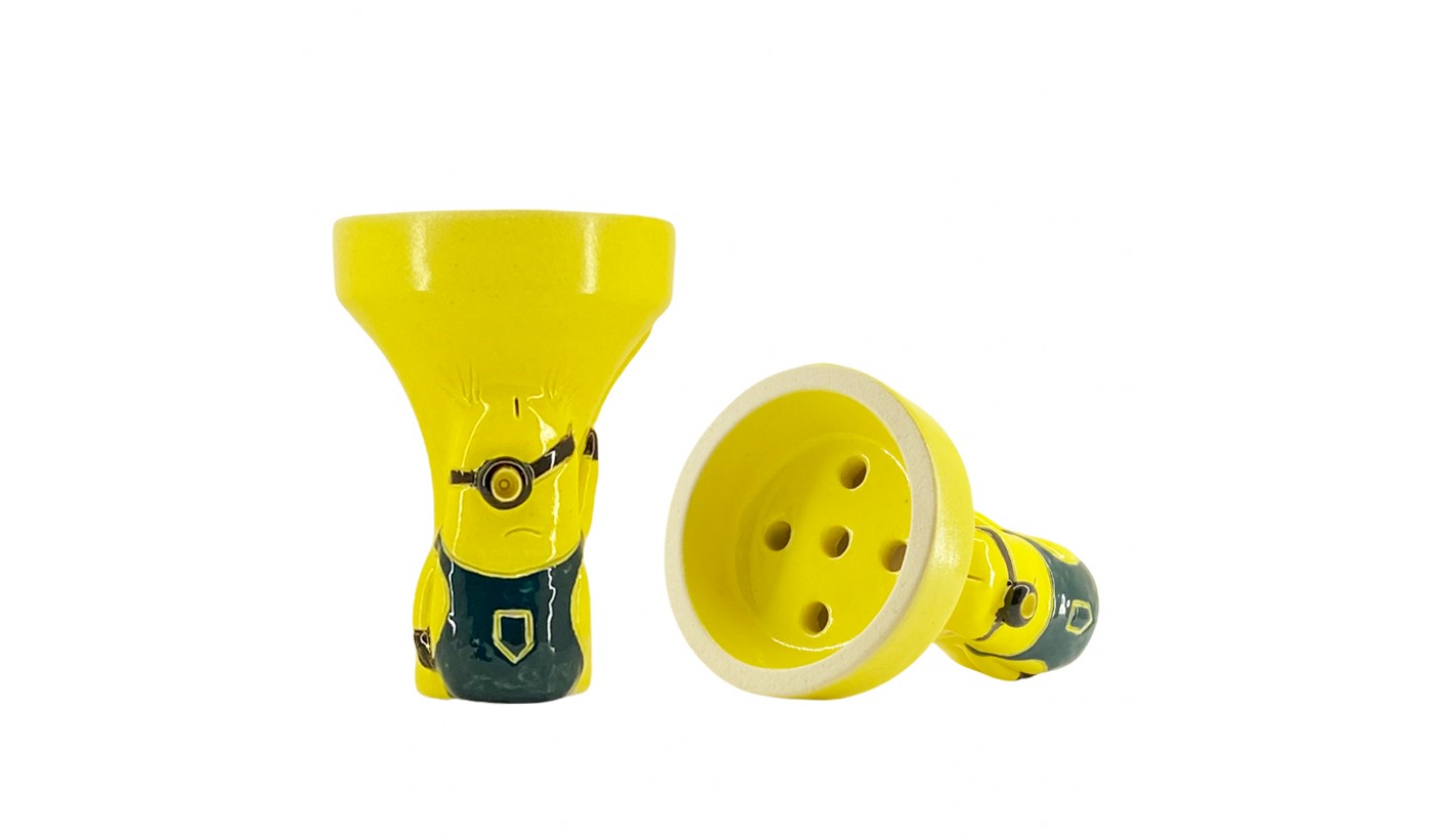 NJN Hookah Kill Minion Sad Shisha Schüssel (Glasur)