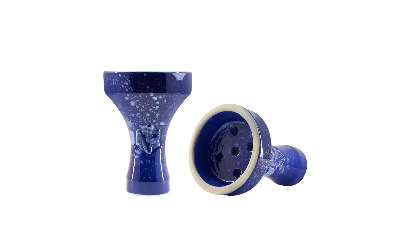 Bol à narguilé njn Hookah Kill Glaze Blue (Glaçage)