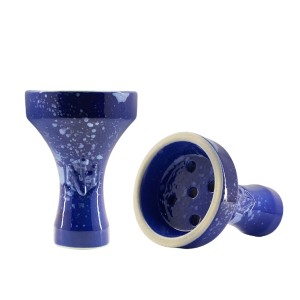 Чаша для кальяна NJN Hookah Kill Glaze Blue (Глазурь)