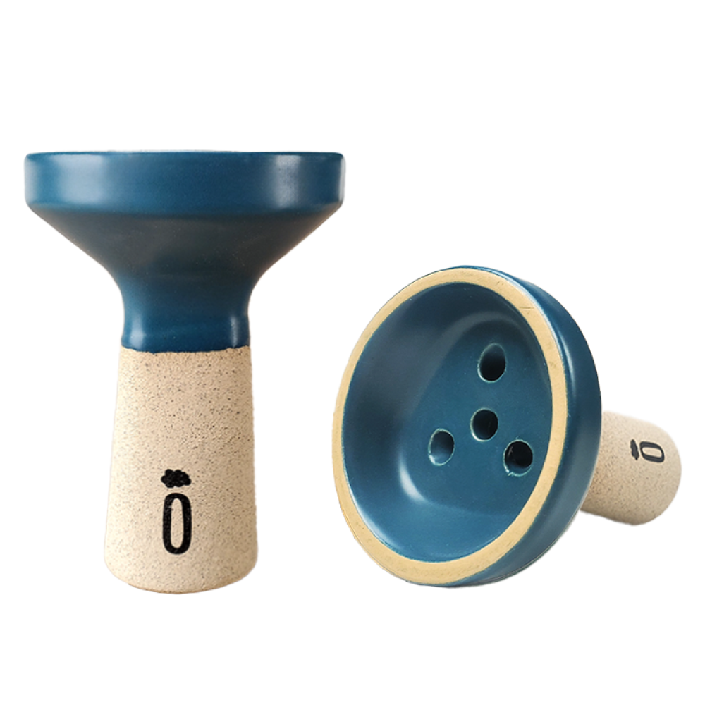 Чаша для кальяна Облако TRIO Black (Синий мат)