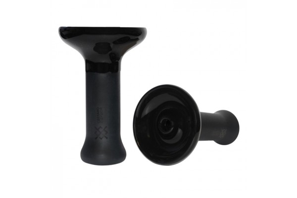 Shisha bol Nuage Douche noir Phunnel M (Glaze top)