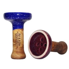 Чаша для кальяна Облако Black (Glaze top)