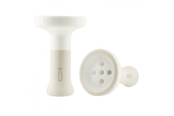 Shisha bol Nuage Douche blanc (Glaze top)
