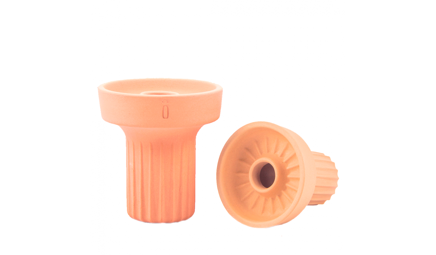 Shisha Bowl Cloud Stone Phunnel (Orange)
