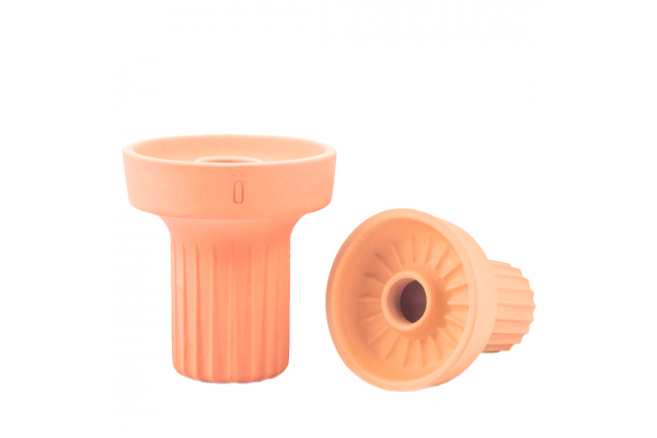 Hookah Bowl Cloud Stone Phunnel (Orange)
