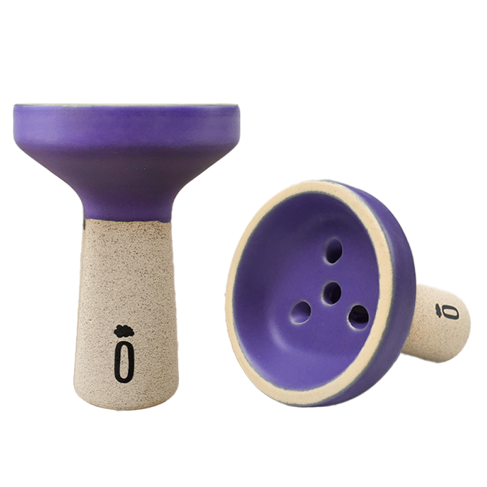 Чаша для кальяна Облако TRIO Black (Фиолетовый мат)