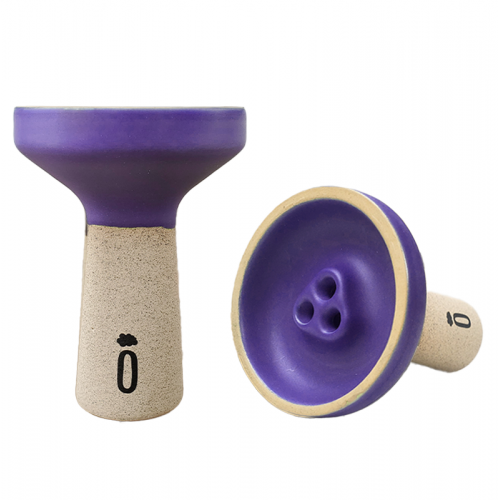 Hookah Bowl Cloud TRIO Phunnel (Purple Mat)