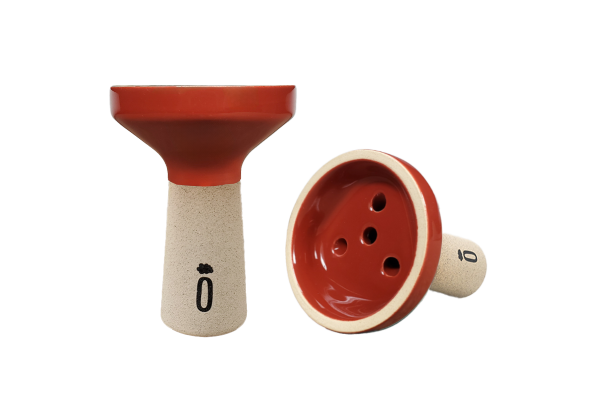 Shisha bol Nuage TRIO noir (Rouge)