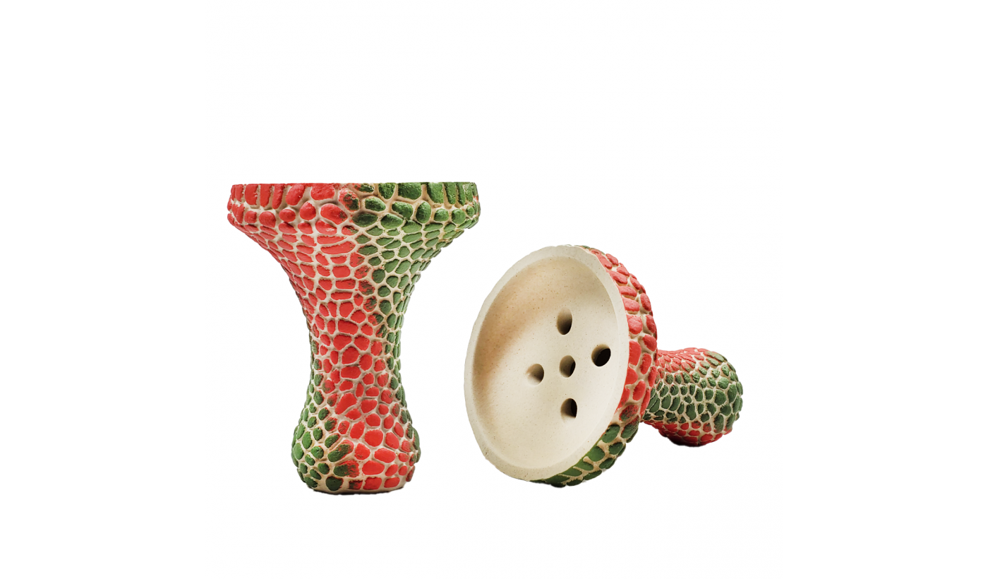 Olymp Gamora Killer Hookah Bowl (Red - Green)
