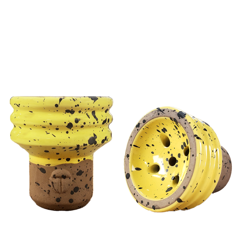 Чаша для кальяна Telamon Turkish Heat Transfer Glaze (Yellow)