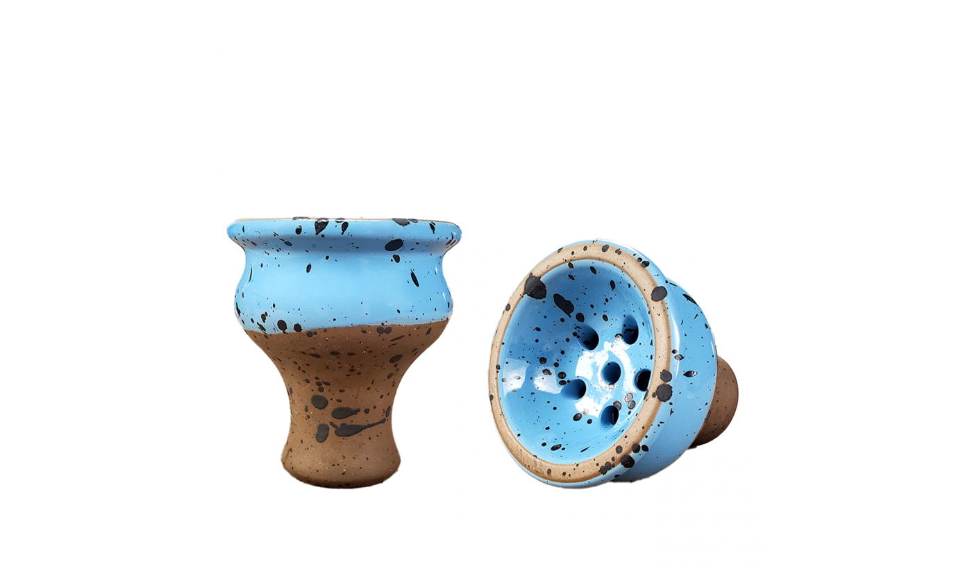 Telamon Classic UPG Glaze Hookah Bowl (Blue)