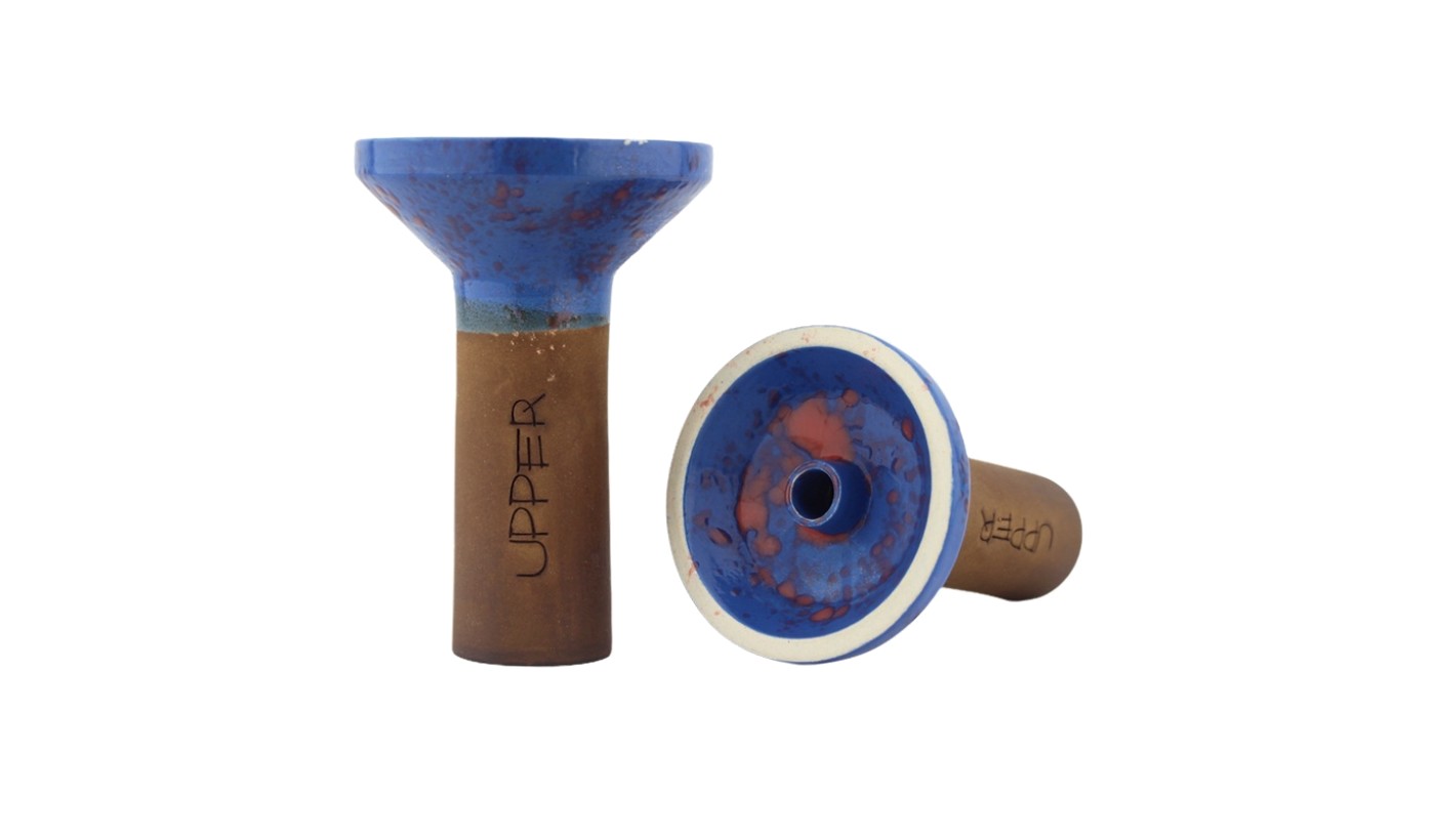 Shisha bol Upper Phunnel Combi Bowl (Blue Ring)