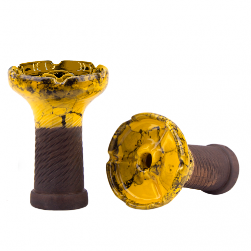 Hookah Bowl Werkbund x KMTM Dot (Yellow Black)