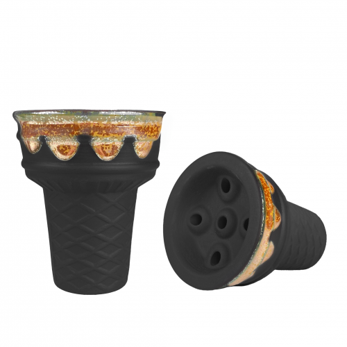 Hookah bowl Werkbund x Lev Ramazzina Gelato Cioccolato (Gold)