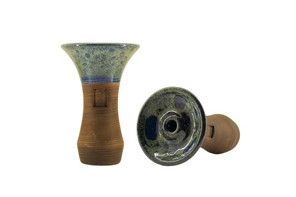 Shisha Bowl Werkbund Evo Deep (Coral Blue Green)