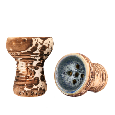 Чаша для кальяна Werkbund Turkish Spot Big Glaze (Silver)