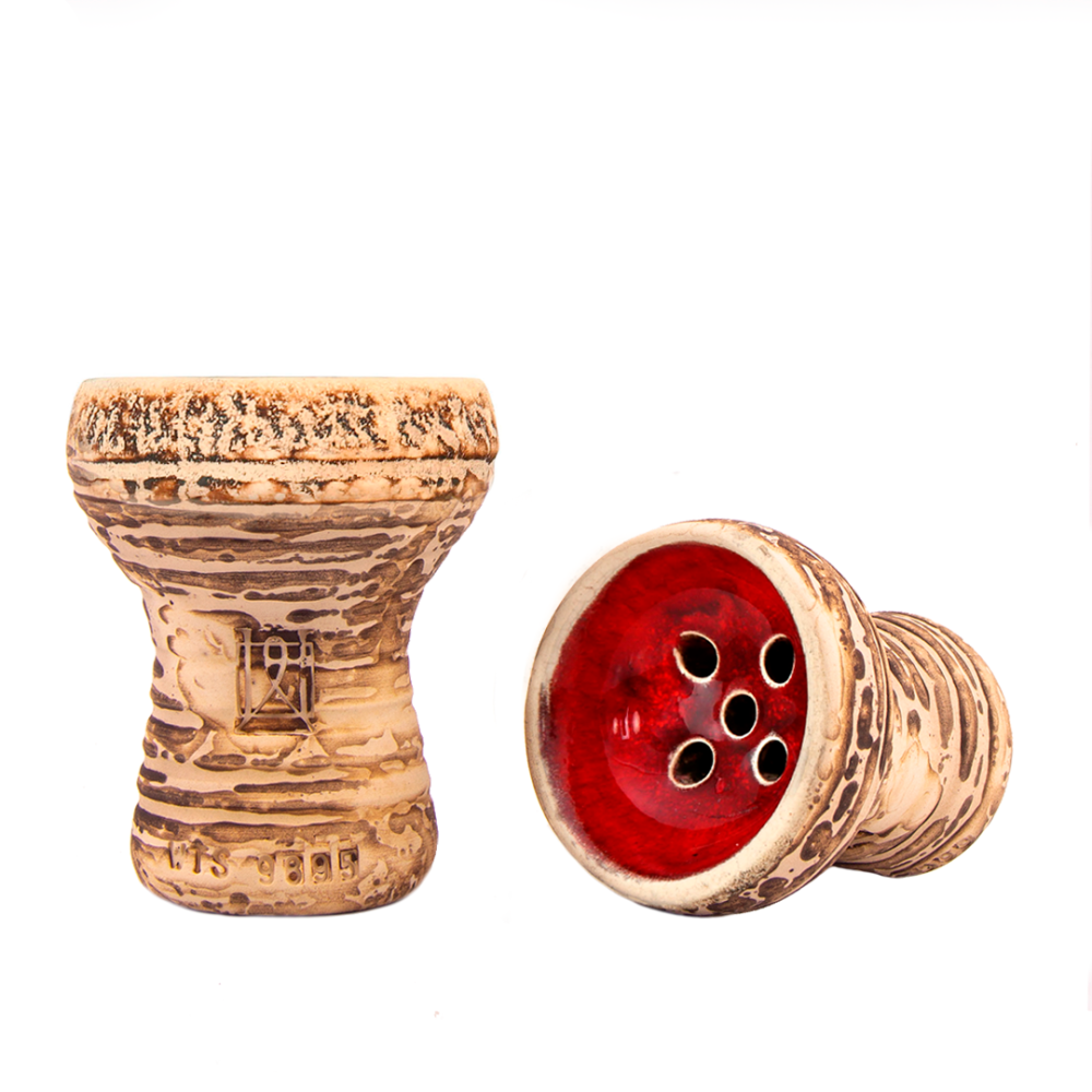 Чаша для кальяна Werkbund Turkish Spot Small Glaze (Red)